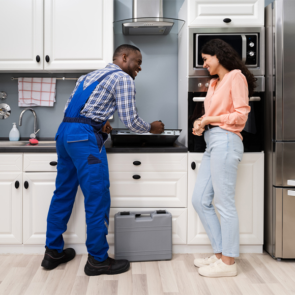 what kind of warranty do you offer on your cooktop repair services in Sandwich